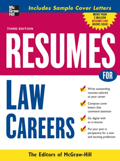 Resumes for Law Careers Resumes for Law Careers