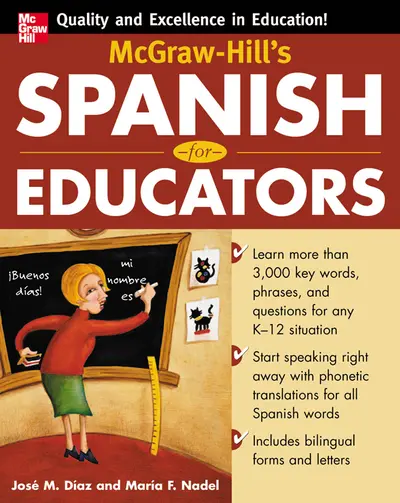 McGraw-Hill's Spanish for Educators (Book Only) McGraw-Hill's Spanish for Educators (Book Only)