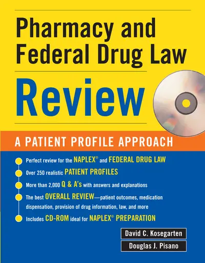 Pharmacy & Federal Drug Law Review: A Patient Profile Approach Pharmacy & Federal Drug Law Review: A Patient Profile Approach