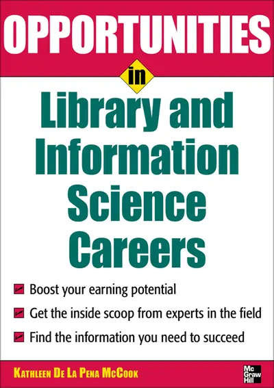 Opportunities in Library and Information Science Opportunities in Library and Information Science