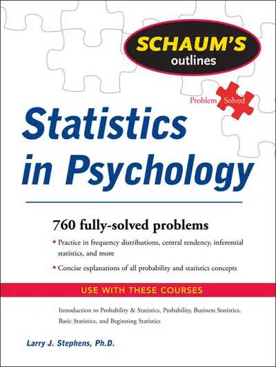 Schaum's Outline of Statistics in Psychology Schaum's Outline of Statistics in Psychology