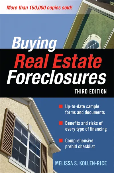 BUYING REAL ESTATE FORECLOSURES 3/E BUYING REAL ESTATE FORECLOSURES 3/E