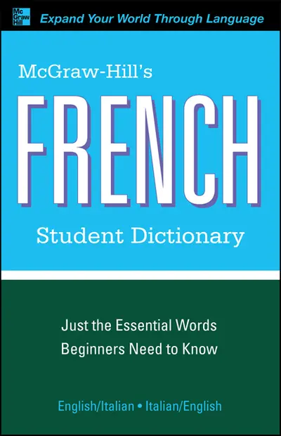 McGraw-Hill's French Student Dictionary McGraw-Hill's French Student Dictionary