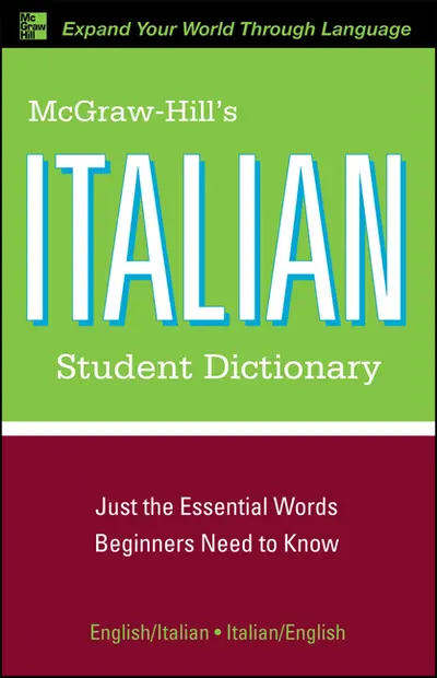 McGraw-Hill's Italian Student Dictionary McGraw-Hill's Italian Student Dictionary
