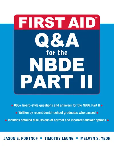 First Aid Q&A for the NBDE Part II First Aid Q&A for the NBDE Part II