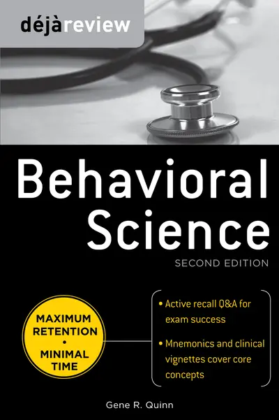 Deja Review Behavioral Science, Second Edition Deja Review Behavioral Science, Second Edition