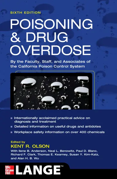 Poisoning and Drug Overdose,  Sixth Edition