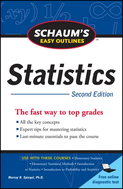 Schaum's Easy Outline of Statistics, Second Edition Schaum's Easy Outline of Statistics, Second Edition
