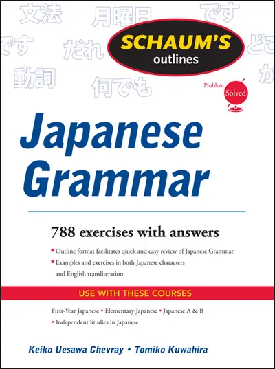 Schaums Outline of Japanese Grammar Schaums Outline of Japanese Grammar