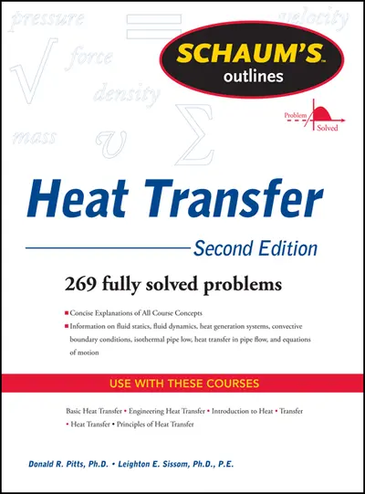 Schaum's Outline of Heat Transfer, 2nd Edition Schaum's Outline of Heat Transfer, 2nd Edition