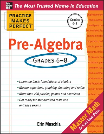Practice Makes Perfect Pre-Algebra Practice Makes Perfect Pre-Algebra