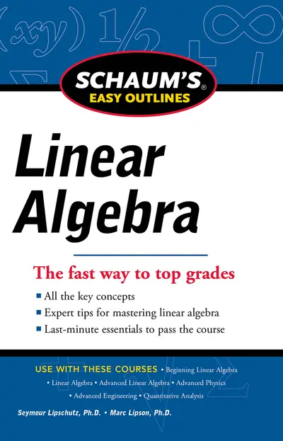 Schaums Easy Outline of Linear Algebra Revised Schaums Easy Outline of Linear Algebra Revised