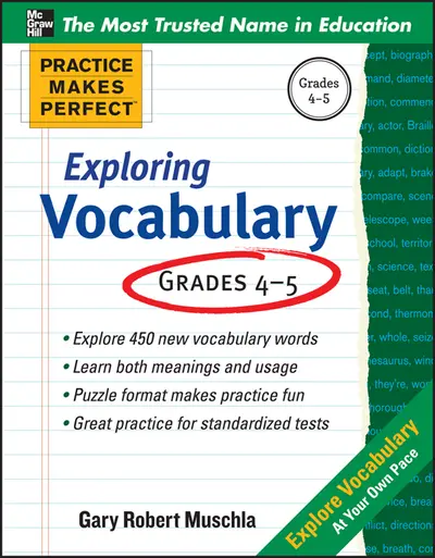 Practice Makes Perfect Exploring Vocabulary Practice Makes Perfect Exploring Vocabulary