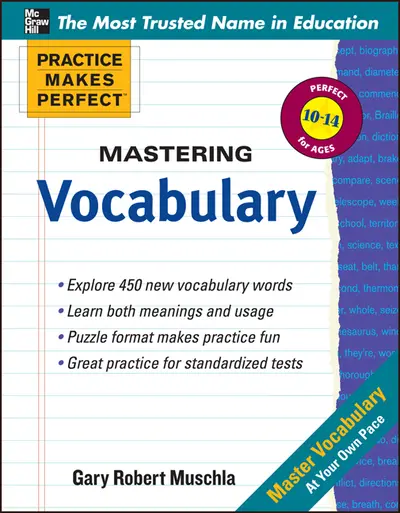 Practice Makes Perfect Mastering Vocabulary Practice Makes Perfect Mastering Vocabulary