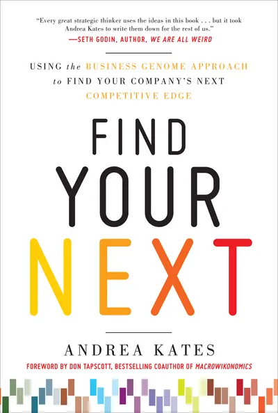Find Your Next: Using the Business Genome Approach to Find Your Company’s Next Competitive Edge Find Your Next: Using the Business Genome Approach to Find Your Company’s Next Competitive Edge