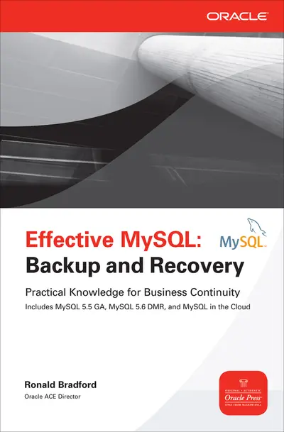 Effective MySQL Backup and Recovery Effective MySQL Backup and Recovery
