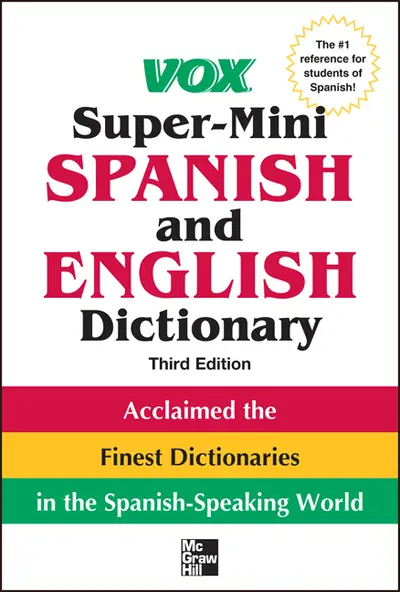 Vox Super-Mini Spanish and English Dictionary, 3rd Edition