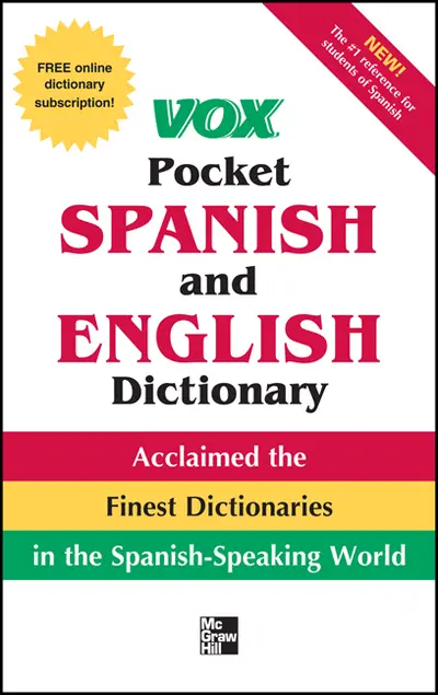 Vox Pocket Spanish-English Dictionary Vox Pocket Spanish-English Dictionary