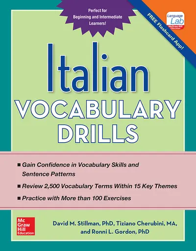 Italian Vocabulary Drills Italian Vocabulary Drills