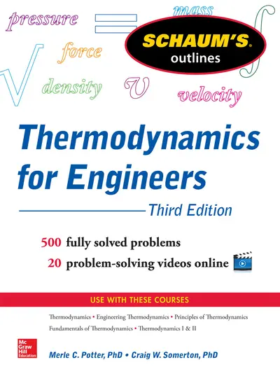 Schaums Outline of Thermodynamics for Engineers, 3rd Edition Schaums Outline of Thermodynamics for Engineers, 3rd Edition