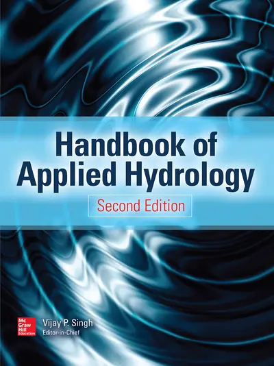 Handbook of Applied Hydrology, Second Edition Handbook of Applied Hydrology, Second Edition