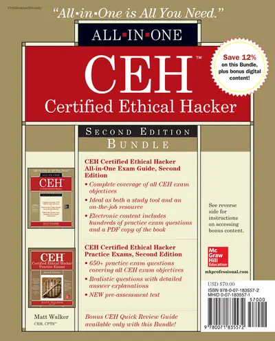 CEH Certified Ethical Hacker Bundle, Second Edition CEH Certified Ethical Hacker Bundle, Second Edition