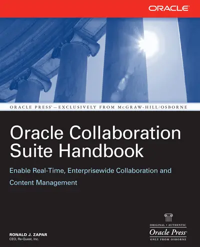 Oracle Collaboration Suite Handbook Oracle Collaboration Suite Handbook