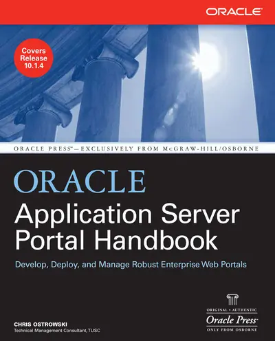 Oracle Application Server Portal Handbook Oracle Application Server Portal Handbook