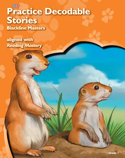 Reading Mastery Reading/Literature Strand Grade 1, Decodable Stories Blackline Masters