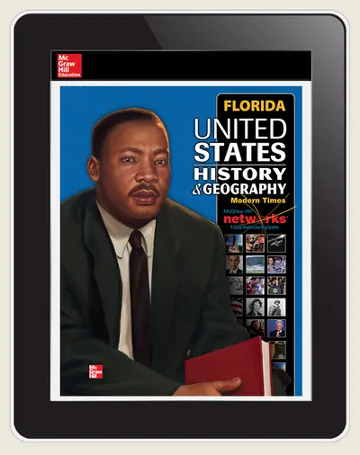 United States History and Geography: Modern Times, Florida Teacher Lesson Center, 5-year Subscription United States History and Geography: Modern Times, Florida Teacher Lesson Center, 5-year Subscription