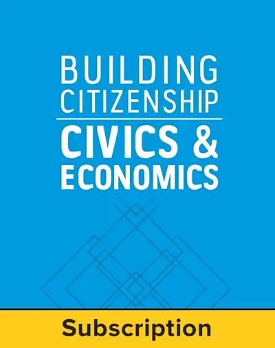 Building Citizenship: Civics and Economics, Embedded Teacher LearnSmart, 6-year subscription Building Citizenship: Civics and Economics, Embedded Teacher LearnSmart, 6-year subscription
