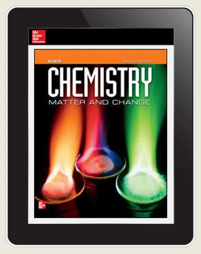 Chemistry Matter & Change, Student Embedded LearnSmart, 6-year subscription Chemistry Matter & Change, Student Embedded LearnSmart, 6-year subscription