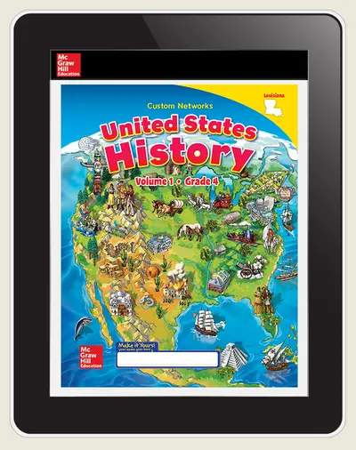 CUS Louisiana Grade 4 Social Studies Online Student Edition, 6-year Subscription CUS Louisiana Grade 4 Social Studies Online Student Edition, 6-year Subscription