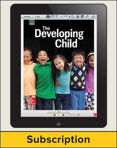 The Developing Child, Texas Online Student Edition, 8-Year Subscription The Developing Child, Texas Online Student Edition, 8-Year Subscription