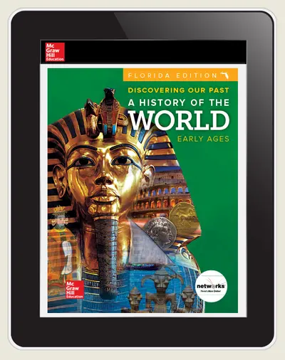 Discovering Our Past: A History of the World-Early Ages, Florida Student Learning Center, 1-year subscription