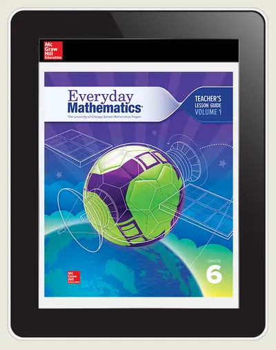 Everyday Mathematics 4 National Teacher Center Grade 6, 5-Year Subscription Everyday Mathematics 4 National Teacher Center Grade 6, 5-Year Subscription