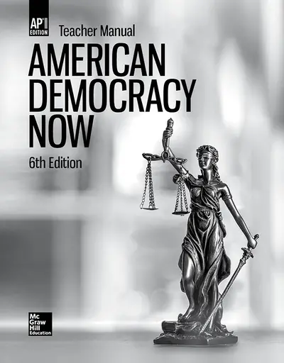 Harrison, American Democracy Now, 2019, 6e, (AP Ed), Teacher Manual