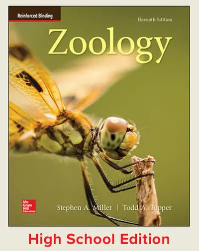 Miller, Zoology, 2019, 11e, Student Edition Miller, Zoology, 2019, 11e, Student Edition