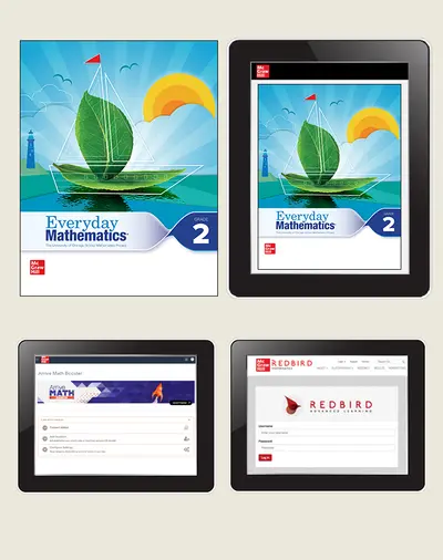 Everyday Math 4 Essential Student Materials Set with Redbird and Arrive ...