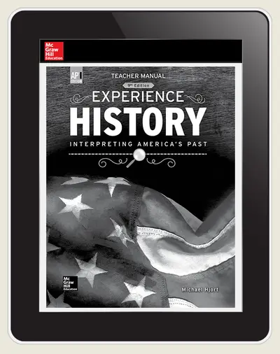 Davidson, Experience History, 2019, 9e, (AP Ed), Online Teacher Edition, 5 year subscription