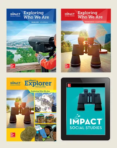 IMPACT Social Studies, Exploring Who We Are, Grade 2, Complete Print & Digital Student Bundle, 6 year subscription IMPACT Social Studies, Exploring Who We Are, Grade 2, Complete Print & Digital Student Bundle, 6 year subscription