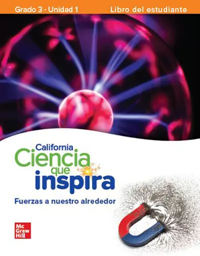 California Inspire Science Grade 3, Spanish Comprehensive Student Bundle, 3 Year Subscription California Inspire Science Grade 3, Spanish Comprehensive Student Bundle, 3 Year Subscription