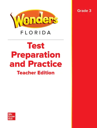Wonders Grade 3 Florida Test Preparation and Practice