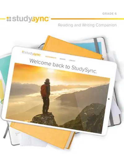 StudySync Core ELA Grade 6, Standard Single Bind Student Bundle, 1-year print and digital StudySync Core ELA Grade 6, Standard Single Bind Student Bundle, 1-year print and digital