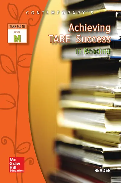 Achieving TABE Success In Reading, Level M Reader Achieving TABE Success In Reading, Level M Reader