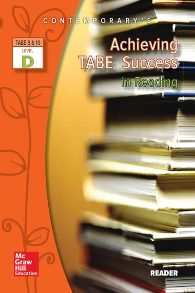 Achieving TABE Success In Reading, Level D Reader Achieving TABE Success In Reading, Level D Reader