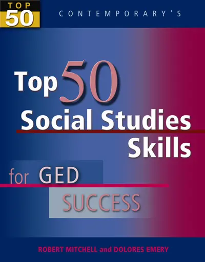 Top 50 Social Studies Skills for GED Success, Student Text Only Top 50 Social Studies Skills for GED Success, Student Text Only