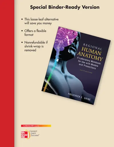 Regional Human Anatomy: A Laboratory Workbook for Use With Models and Prosections