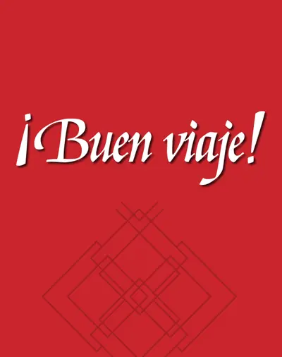 ¡Buen viaje! Level 1, Student Tape Manual ¡Buen viaje! Level 1, Student Tape Manual