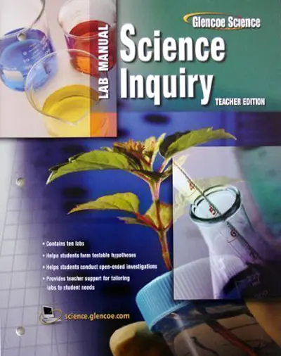 Biology: The Dynamics of Life, Science Inquiry Laboratory Manual, Teacher Edition Biology: The Dynamics of Life, Science Inquiry Laboratory Manual, Teacher Edition
